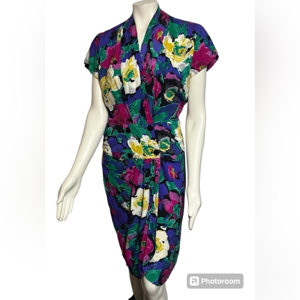 Erika’s Place Floral Vintage Dress Sz 7/8